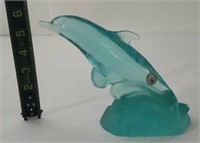 Fenton Glass Dolphin