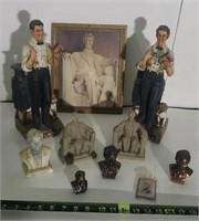 Abe Lincoln  Porcelain Decanters & More