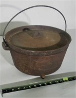 Cast Iron Footed Pot