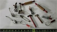 Vintage Doll Rolling Pins, Mixers & More