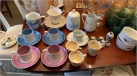 MIXED LOT OF PORCELAIN DEMITASSE