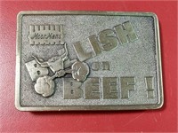 MoorMan's  belt buckle