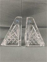 I.G. Durand Crystal Bookends