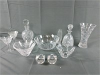 Waterford Crystal Bowl and Glass Lot