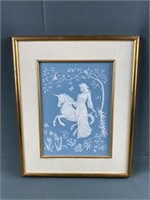 The Lady and the Unicorn Porcelain Print with COA