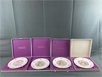 4 Royal Doulton Valentines Plates