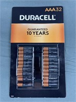 Package of AAA Duracell Batteries