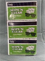 Flents Wipe'n Clear Lens Wipes