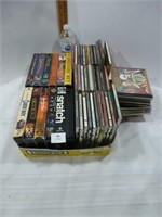 CDs / VHS Tapes - Lot