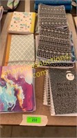 Lot of spiral & composition notebooks