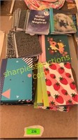 Lot of notebooks