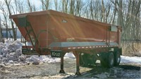 2016 Kruz SFST-24 1/4 Frame Dump Trailer,