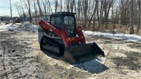 2019 Takeuchi TL12V2 Rubber Track Skid Loader,