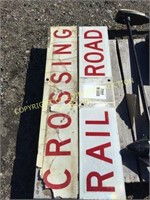 RAILROAD CROSSING SIGNS