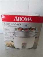 NEW AROMA RICE COOKER & FOOD STEAMER