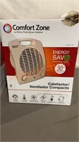 Comfort Zone Compact Heater/Fan, Set of 5