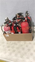 Miscellaneous Fire Extinguishers, Set of 8