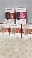 Comfort Zone Personal Compact Heaters, Set of 5