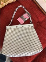 Vintage Whiting & Davis mesh handbag
