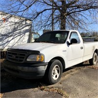 White Ford F-150 Single Cab