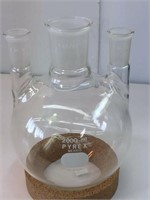 Corning Pyrex 2000ml Three Neck Round Bottom Flask