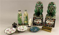 Group Of Asian Decorative Items
