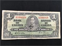 Rare 1937 Canada Dollar “Gordon/Towers Narrow”