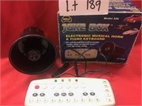 Electronic Musical Horn 'Juke Box', USED/OPEN BOX