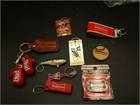 Lot of Budweiser advertising pieces