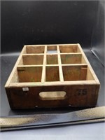 Vintage Little Tom Beverages wood crate