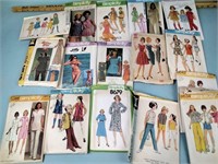 Vintage sewing patterns