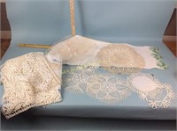 Assortment of table linens