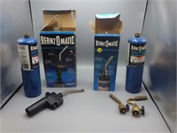 Lot of two (x2) BenzoMatic Torch kits!