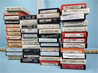 Eight track tapes