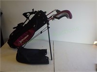 Child's "Xplode" golf clubs with golf bag!