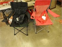 Lot of two adult folding chairs!