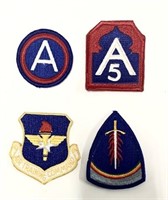 4  Military Patches