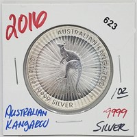 1oz .999 Silver Australian Kangaroo