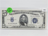 1934-D Blue Seal $5 Bill