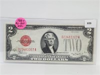 1928-D Red Seal $5 Bill