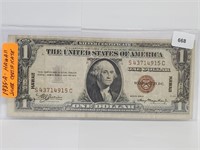 1935-A Hawaii $1 Silver Certificate