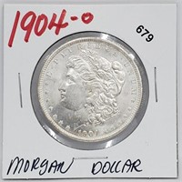 1904-O 90% Silver Morgan $1 Dollar