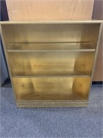 Bookshelf Painted in Gilt Gold