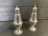 Duchin Weighted Sterling Salt N’ Pepper Shakers