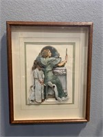 Unique Norman Rockwell 3D Framed Art