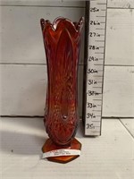 Vintage Indiana Amberina Carnival Glass