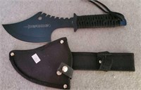 DEFENDER KNIFE BLACK HANDLE/ CASE