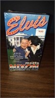 NEW VINTAGE SEALED "ELVIS MEETS NIXON" VHS TAPE