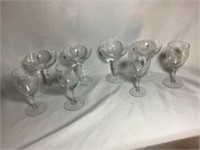 Martini & Wine Glasses (4 of each)