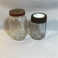 Collectible Jars - Baby Milk & Kendall Oil Jar